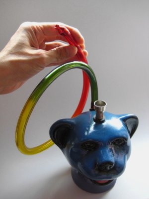 画像4: セラミック（陶器製）水パイプ【Bear/ベア】