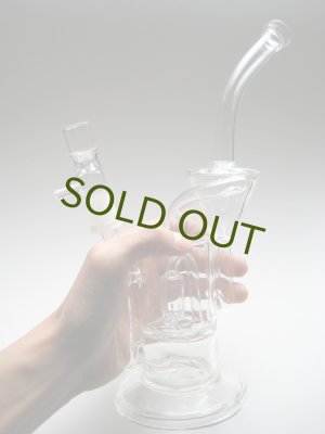 画像9: パイレックス製ガラスボング【Blastリサイクラー】