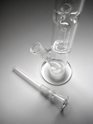 画像5: パイレックス製アイシングガラスボング【ドームバブルシステム】