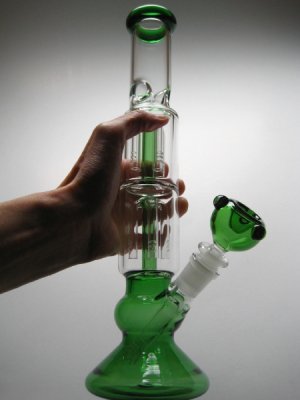 画像8: ◆激SALE◆パイレックス製アイシングICEガラスボング3層式【ダブルツリー】