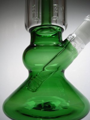 画像4: ◆激SALE◆パイレックス製アイシングICEガラスボング3層式【ダブルツリー】