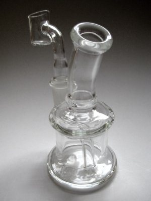 画像3: パイレックスガラス製ワックス用バブラー【Dab Rig】