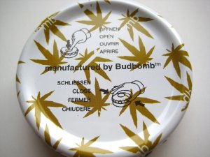 画像4: budbomb社製スタッシュ缶ピルケース【ハシシ/チョコ/チャラス柄】