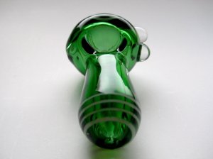 画像4: パイレックス製ガラスパイプ【グリーングリーン】