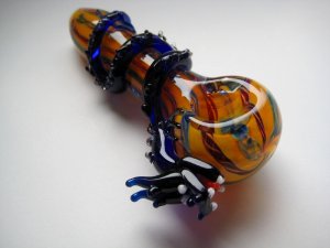 画像5: パイレックス製ガラスパイプ【ドラゴン】