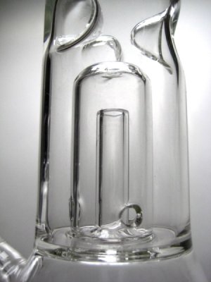画像2: パイレックス製ICEガラスボング【フラスコドームバブルシステム】