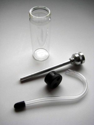 画像3: パイレックスガラス製水パイプ