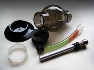 画像6: 【激SALE】アクリルボング水パイプ【黒】