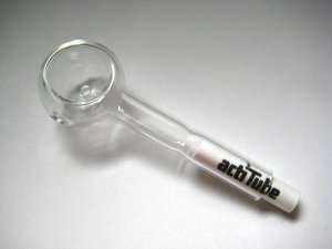 画像3: acti Tube（TUNE）専用パイレックス製ガラスパイプ/王道スプーン型