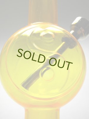 画像6: アクリルボング水パイプ【インヤン陰陽】イエロー