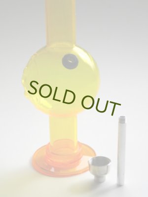 画像5: アクリルボング水パイプ【インヤン陰陽】イエロー