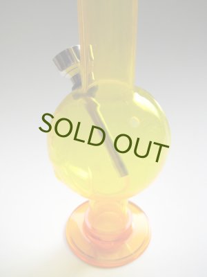 画像3: アクリルボング水パイプ【インヤン陰陽】イエロー