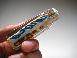 画像5: パイレックス製ガラスパイプ【ice cube】スチームローラーSTYLE