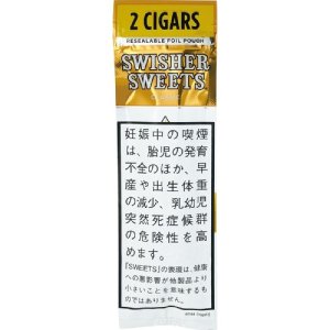 画像1: スウィッシャー スイート (SWISHER SWEETS) フォイルパウチ シガリロ【マンゴー】