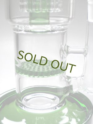 画像6: ◆激SALE◆パイレックス製アイシングICEガラスボング【ハニカム&ツリーバブル】