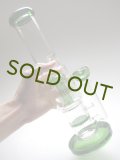 パイレックス製アイシングICEガラスボング【ハニカム&ツリーバブル】