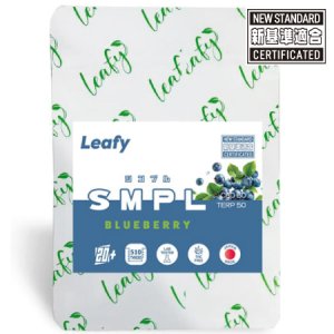 画像1: Leafy SMPL CBDカートリッジ 1.0ml 【BLUEBERRY】CBD:50% TERPENS:50%