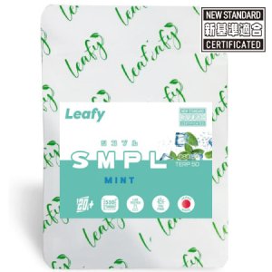 画像1: Leafy SMPL CBDカートリッジ 1.0ml 【MINT】CBD:50% TERPENS:50%