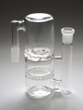 ガラスボング用カスタムパーツ【ハニカム＆トルネードパーコレーター】【ボング側14.5mm火皿側14.5mm】
