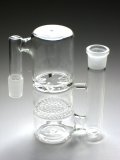 ガラスボング用カスタムパーツ【ハニカム＆トルネードパーコレーター】【ボング側18.8mm火皿側18.8mm】