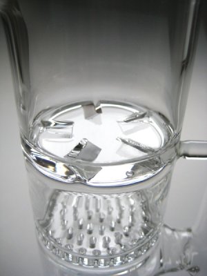 画像3: ガラスボング用カスタムパーツ【ハニカム＆トルネードパーコレーター】【ボング側14.5mm火皿側14.5mm】