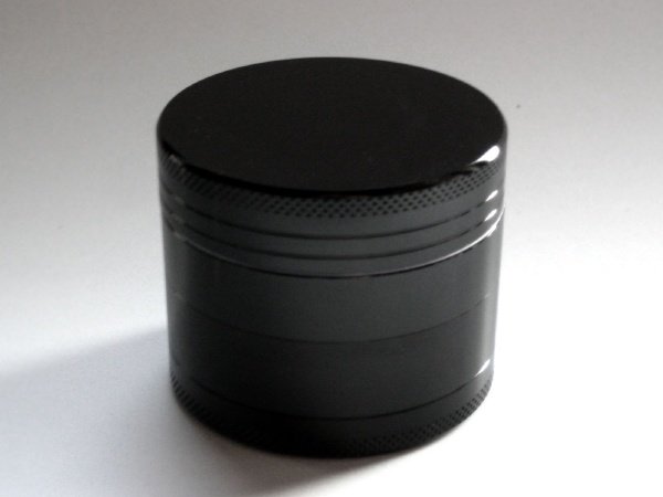 画像3: アルミ3層式グラインダー◎ピック付/クラッシャー【ブラック】 (3)