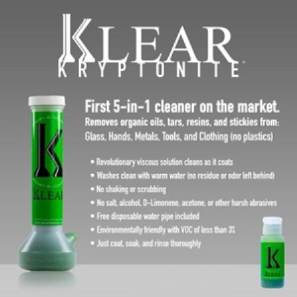 画像1: KLEAR KRYPTONITE/クリアー/パイプ＆ボング洗浄液【270ml】 (1)