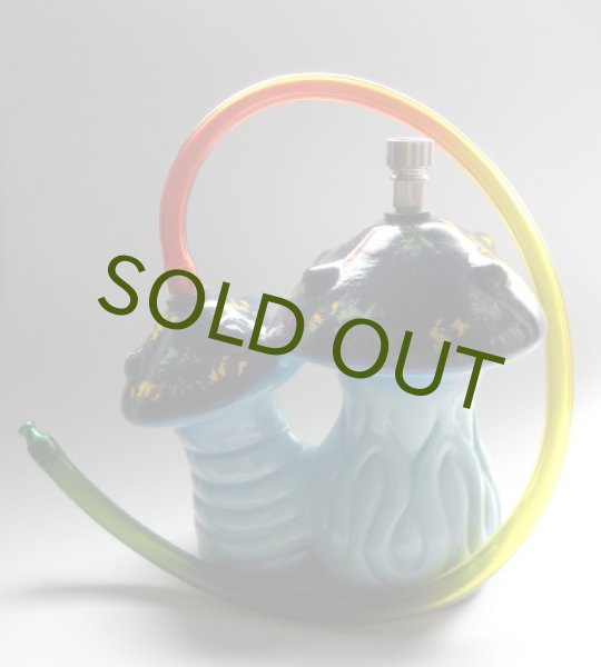 画像2: セラミック（陶器製）水パイプ【きのこ】 (2)