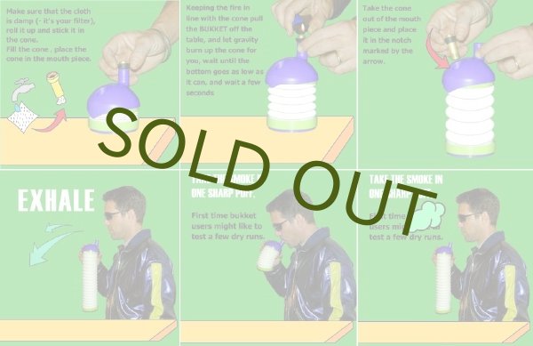 画像6: 【正規品】バケット/BUKKET【パープル×グリーン】 (6)