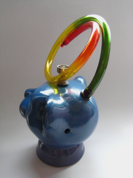 画像3: セラミック（陶器製）水パイプ【Bear/ベア】 (3)