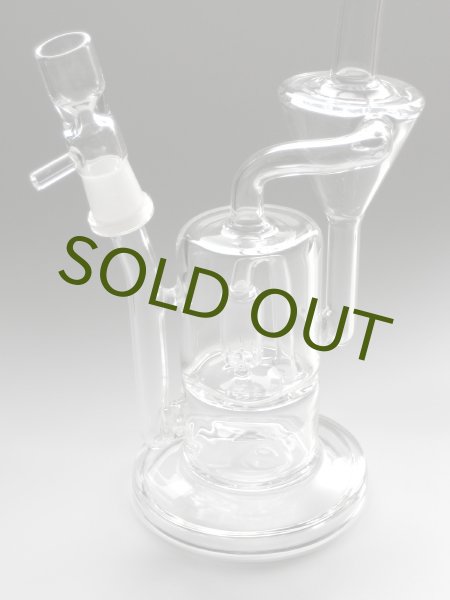 画像4: パイレックス製ガラスボング【Blastリサイクラー】 (4)