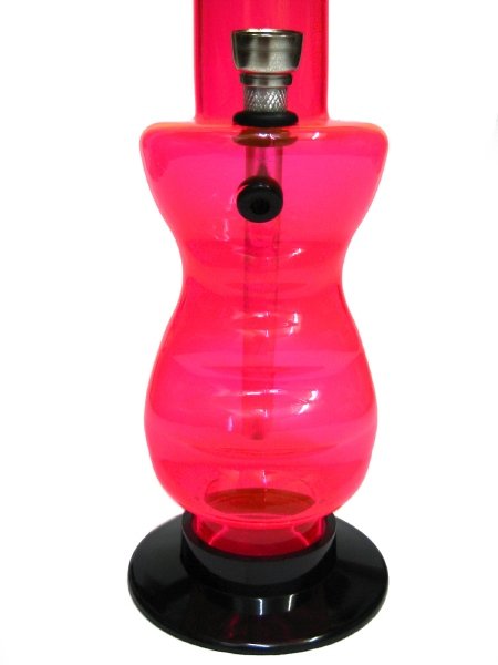 画像4: BIGアクリルボング/グリップ【赤】 (4)