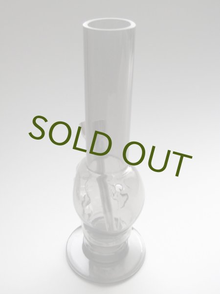 画像3: アクリルボング水パイプ【SKULLスカル骸骨】コンパクトサイズ (3)