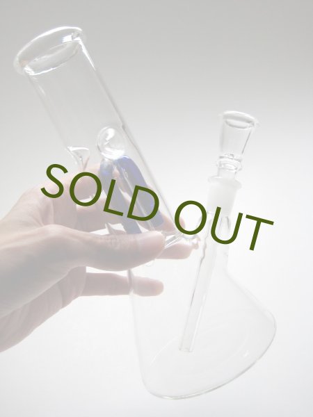 画像5: パイレックス製ICEガラスボング【フラスコツリーバブルシステム】 (5)