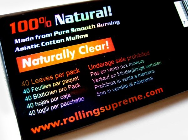 画像3: Glass clear キングサイズ 100%天然植物繊維セルロースペーパー巻紙 (3)