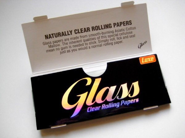 画像2: Glass clear キングサイズ 100%天然植物繊維セルロースペーパー巻紙 (2)