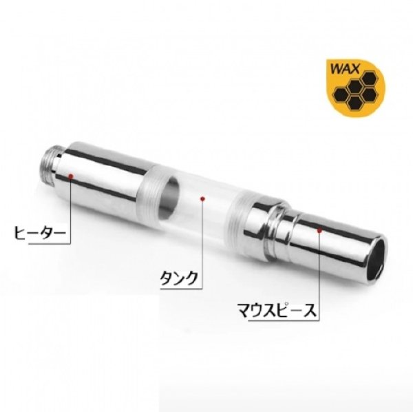 画像3: 510規格ワックス/WAX用アトマイザー（デュアルクオーツコイル） (3)