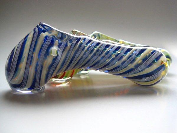 画像5: パイレックス製ガラスパイプ【ハンマーシルエット】 (5)