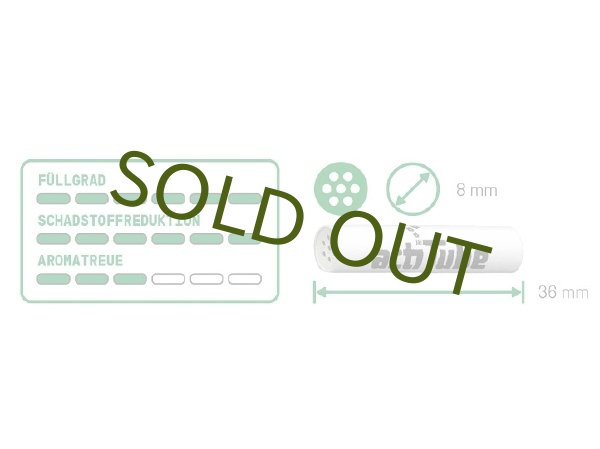 画像2: 【Φ8mm】acti Tube/Tuneフィルター【10本入】 (2)