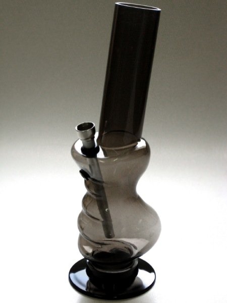 画像2: BIGアクリルボング/グリップ【黒】 (2)