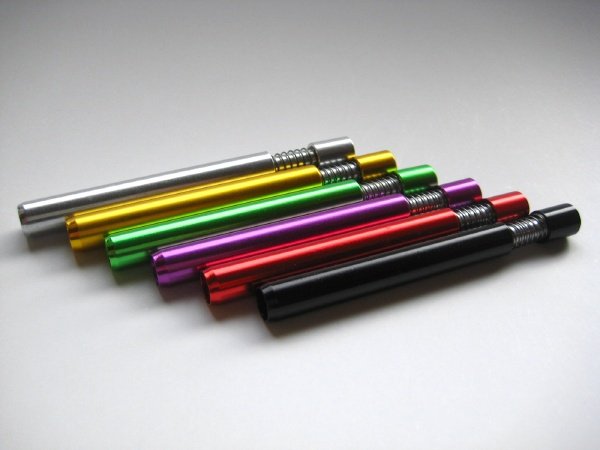 画像5: ワンヒッター/ワンショットパイプ【PUSH】スプリングバッツパイプ (5)